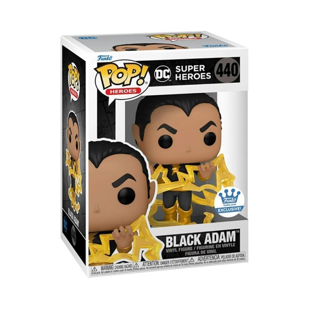 Funko Pop! DC Super Heroes – Black Adam #440 Vinyl Figure – Funko Shop Exclusive